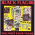 Black Flag The First Four Years vinyl LP US BD7LPTH403669