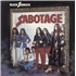 Black Sabbath Sabotage LP ITALY BLKLPSA869665