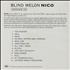 Blind Melon Nico CD album US BDMCDNI433180