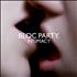 Bloc Party Intimacy CD album UK BB5CDIN451125