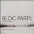 Bloc Party Silent Alarm Sampler CD single Canadian BB5C5SI387604