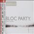 Bloc Party Silent Alarm 2-disc CD/DVD set Taiwanese BB52DSI324783