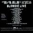Blondie Live CD album US BLOCDLI147110