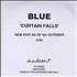Blue (00s) Curtain Falls - New Edit CD-R acetate UK LUBCRCU317590
