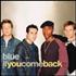 Blue (00s) If You Come Back CD single Australian LUBC5IF206084