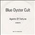 Blue Oyster Cult Agents Of Fortune CD-R acetate UK BOCCRAG210390
