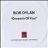 Bob Dylan Dreamin Of You CD-R acetate UK DYLCRDR451047