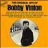 Bobby Vinton The Original Hits Of Bobby Vinton vinyl LP Israeli BVTLPTH288106