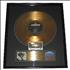 Bon Jovi 7800* Fahrenheit - Gold award award disc US BONAWFA139769