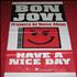 Bon Jovi Have A Nice Day display Colombian BONDIHA346344