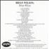 Brian Wilson Brian Wilson CD album US BWICDBR511148