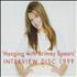 Britney Spears Hanging With Britney Spears - Interview Disc 1999 CD album UK BTPCDHA142779