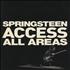 Bruce Springsteen Access All Areas book US SPRBKAC428200