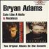 Bryan Adams Cuts Like A Knife/Reckless cassette single Australian ADACMCU188477