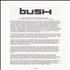 Bush Golden State press pack US B-UPPGO203482
