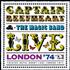 Captain Beefheart & Magic Band Live - London '74 CD album UK CPTCDLI367079