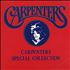 Carpenters Carpenters Special Collection CD album Japanese CRPCDCA344593