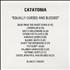 Catatonia Equally Cursed And Blessed CD-R acetate UK