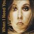 Celine Dion When I Need You CD single Brazilian CELC5WH318960