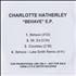 Charlotte Hatherley Behave EP CD-R acetate UK HTCCRBE438420