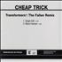 Cheap Trick Transformers: The Fallen Remix CD single US CHPC5TR481227