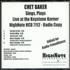 Chet Baker Sings Plays - Radio Edits CD-R acetate US 6CBCRSI529899