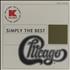 Chicago Simply The Best CD album US CCGCDSI492909