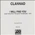 Clannad I Will Find You CD single US CLNC5IW22539