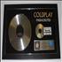 Coldplay Parachutes award disc US DPYAWPA249676