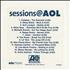 Coldplay Sessions @ AOL CD album US DPYCDSE267549