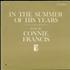 Connie Francis In The Summer Of His Years vinyl LP US CNFLPIN545360