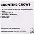 Counting Crows Hard Candy CD-R acetate UK CNTCRHA227230