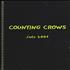 Counting Crows July 2001 Tour Itinerary & Laminated Pass book UK CNTBKJU364831