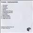 Cranes Cranes - Instrumentals CD-R acetate US TCRCRCR472445
