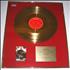 Cypress Hill Black Sunday award disc UK CYPAWBL316431