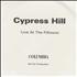 Cypress Hill Live At The Fillmore CD-R acetate UK CYPCRLI172581