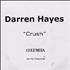Darren Hayes Crush CD-R acetate UK DHYCRCR230328