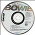 David Bowie 1993 Sampler CD single French BOWC5SA25887
