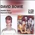 David Bowie Aladdin Sane / Diamond Dogs 2-CD album set UK BOW2CAL260252