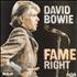 David Bowie Fame - Post 1977 'SPA' issue 7