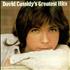 David Cassidy David Cassidy's Greatest Hits vinyl LP UK DVDLPDA456417