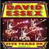 David Essex Five Years On tour programme UK ESSTRFI294429