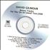David Gilmour Bonus Tracks For The 'On An Island' Tour, 2006 CD-R acetate Japanese DGLCRBO455392