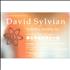 David Sylvian The World Is Everything Tour handbill Japanese SYLHBTH416680