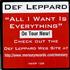 Def Leppard All I Want Is Everything CD single US DEFC5AL72219