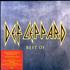 Def Leppard Best Of 2-CD album set UK DEF2CBE302599