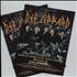 Def Leppard Live In Tokyo 2015 handbill Japanese DEFHBLI678208