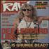 Def Leppard Raw No.133 magazine UK DEFMARA653727