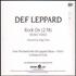 Def Leppard Rock On promo DVD-R US DEFDRRO376570