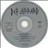 Def Leppard She's Too Tough CD single US DEFC5SH412540